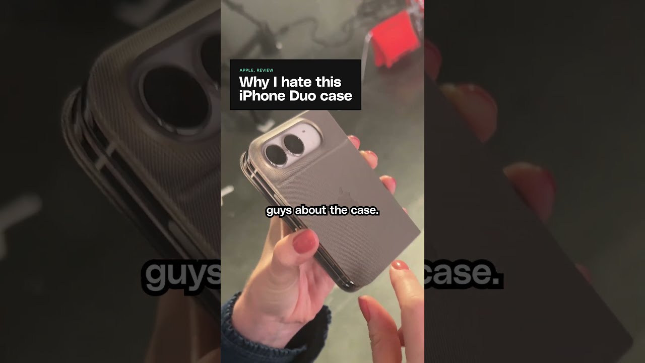 Why I hate this iPhone Duo case