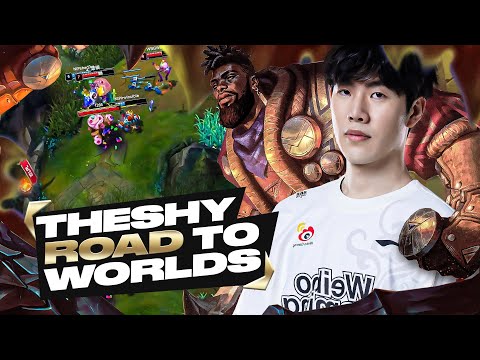 THESHY'S ROAD TO WORLDS BEGINS - LPL PLAYOFFS VS NIP - CAEDREL