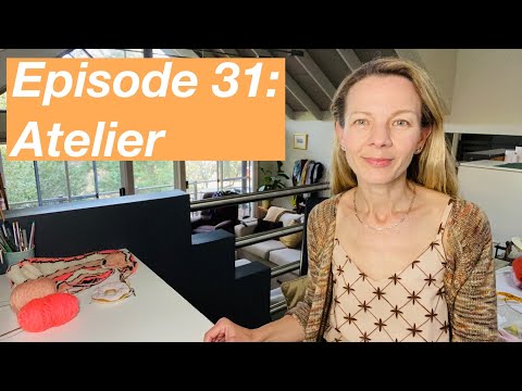 Episode 31: Atelier by Heidi Kirrmaier, Pi Camisole, Cumulus by PetiteKnit - Mostly Knitting Podcast