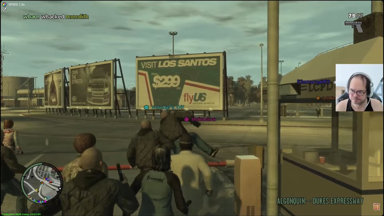 Oynuyoruz GTA CONNECTED ( SERVER: Gillian GTAC / ODA: oguzsasi ) Blazing oguzsasi 12.6.2026 15:45