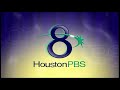 KUHT TV Channel 8 Houston PBS Logo Short Version Reversed