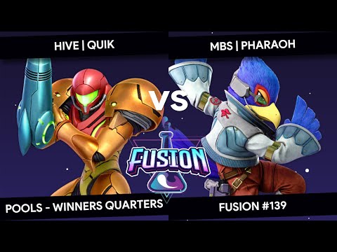 Fusion #139 - Quik (Samus) vs Pharaoh (Falco) - Pools - Winners Quarters