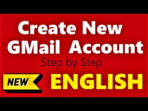 How to Create a GMail Account in English | Easy Step by Step