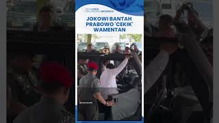 Respons Jokowi Bantah Isu Prabowo Tampar dan Cekik Wakil Mentan: Minta Prabowo Lebih Sabar