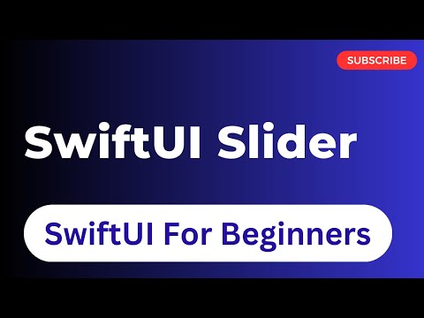 SwiftUI Slider | Episode 7