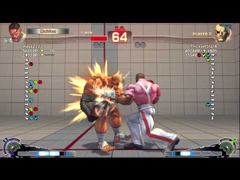 KOK (Sagat) vs Katakana De Aoki (Dudley) - AE 2012 Matches *720p*