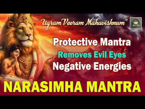 Saturday Special | Narasimha Mantra | Remove Negative Energiy, Evil Eye | Protection to the Devotee