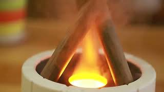 Video de Humidificadora En Forma de Fogata