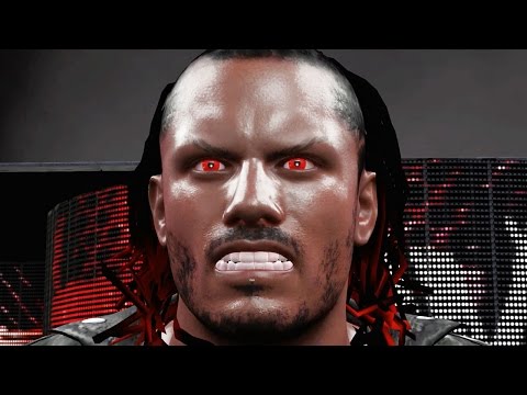 WWE 2k16 My Career Gameplay Ep.1 - Player Creation & New Hair Dye Feature!