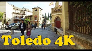 Walk around Toledo Spain. [4K] [2019]