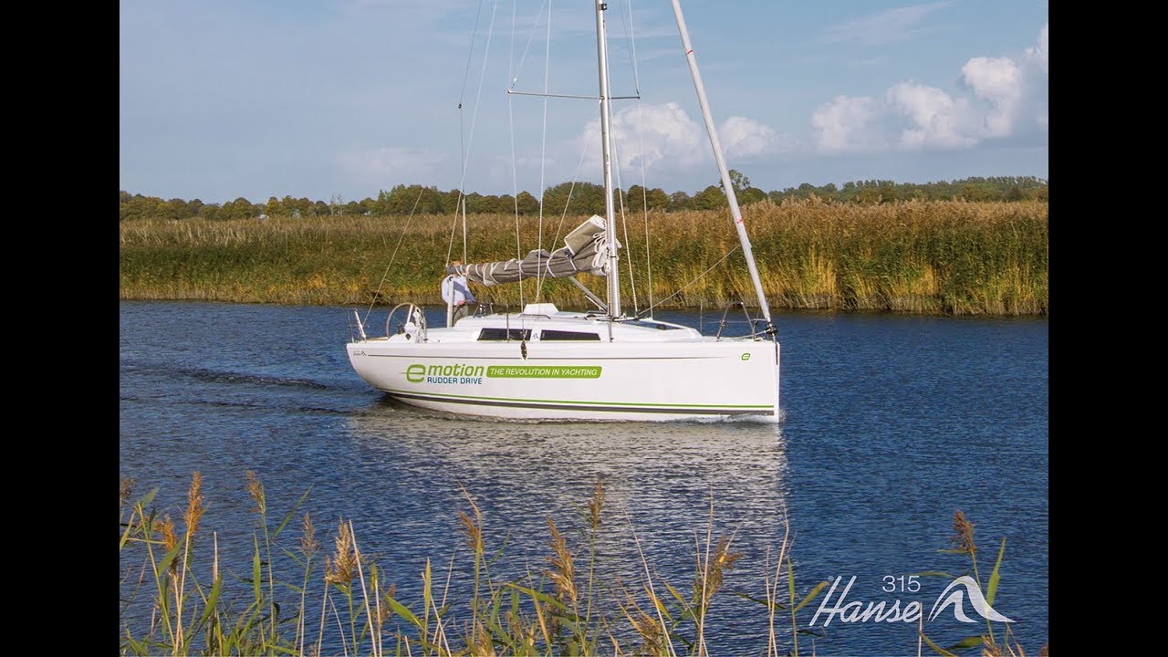 Hanse 315 e-Motion Rudder Drive