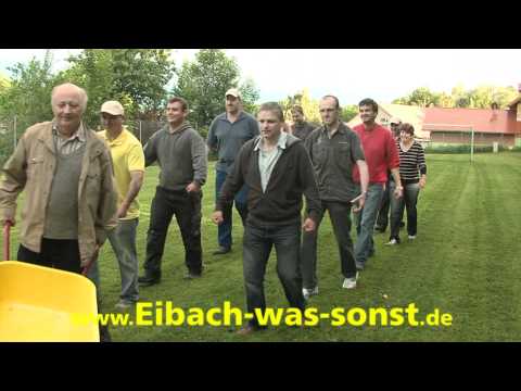 Guiness Weltrekordversuch in Eibach (Schubkarrenkorso)