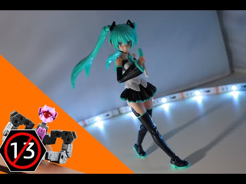 Stop-motion Model Review 003 - Frame Music Girl 01: Hatsune Miku