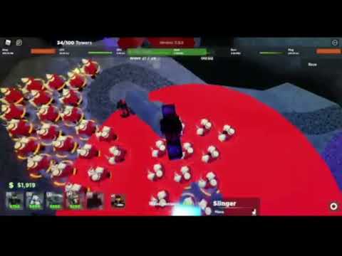 SLINGER MANIA! | Tower Blitz | Team Supporters Adv. Challenge Walkthrough