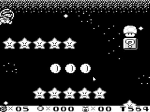 Super Mario Land 2 - 6 Golden Coins (GB / Game Boy) - Star Maze Music (1)