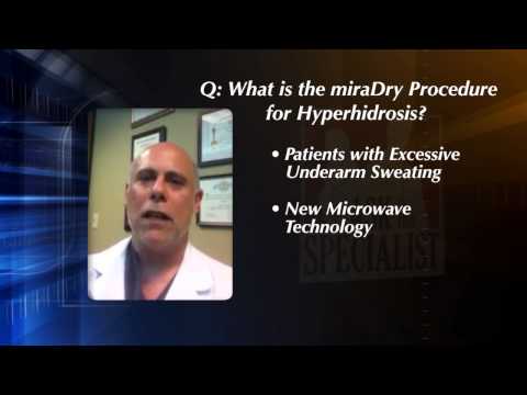 Ask The Specialist:  What is the miraDry Procedure?  - Dr. Leon Egozi