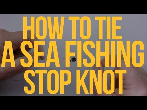 Stop knot -How to tie this handy Fishing knot