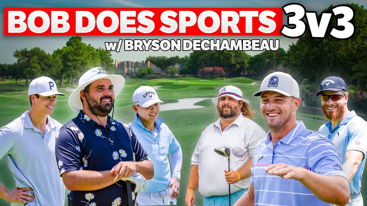 Bob Does Sports Joins Us For A 3v3 Scramble | Regecy Golf