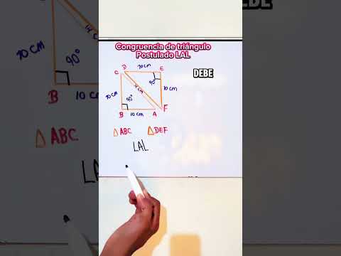 Postulado LAL | Congruencia de triángulos en mathematics