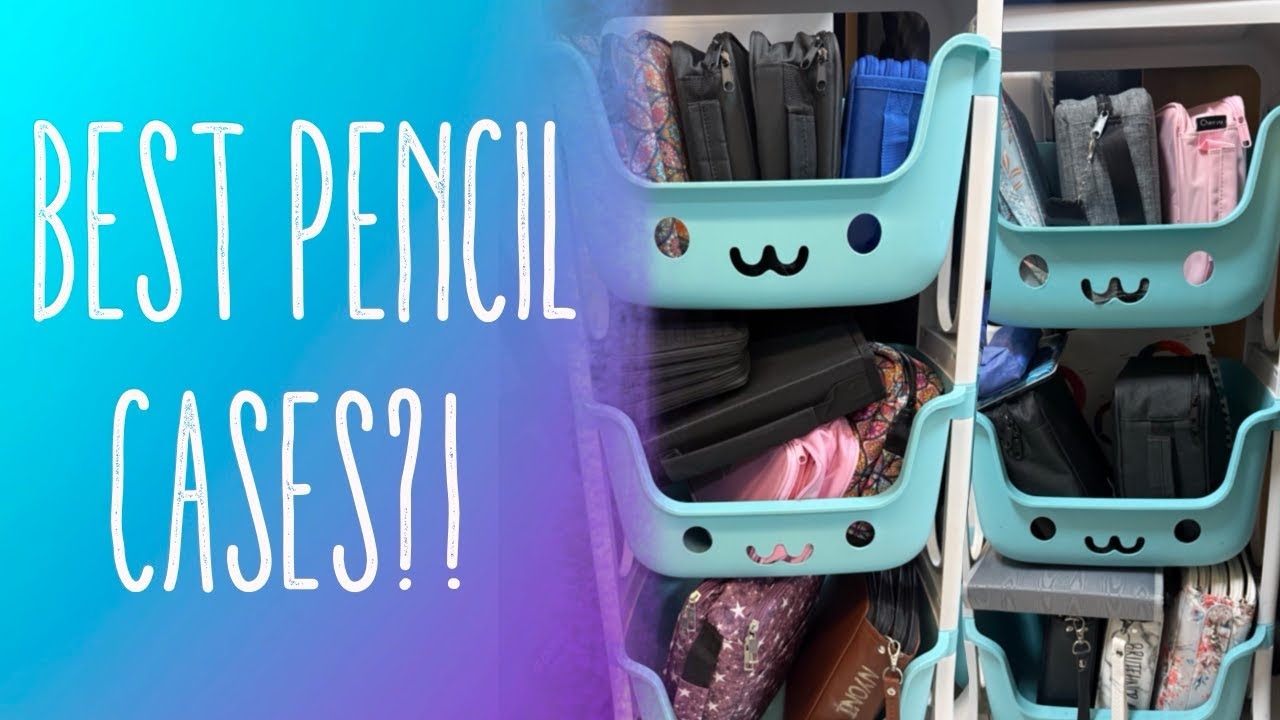 MEGA Review and Comparison of my favorite Pencil Cases 