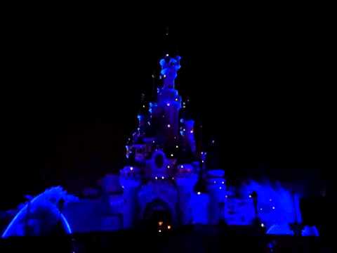 Disneyland Paris Tower Lighting 23/12/2012