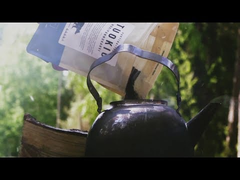 Partioaitta Tuokio-nokipannukahvi