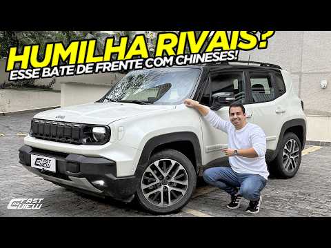 NOVO JEEP RENEGADE 2027 COM TETO SOLAR +BARATO E POTENTE QUE T-CROSS E CRETA SUPERA ATÉ TIGGO 5X?