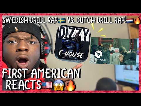 AMERICAN REACTS to SWEDISH DRILL VS DUTCH DRILL RAP!(Ft. DIZZY, LS, E3, RF, DF & MORE)