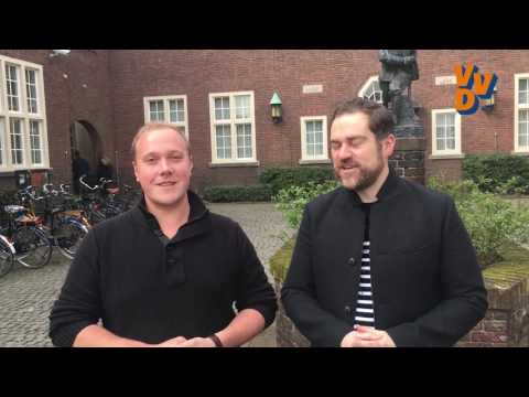 Klaas Dijkhoff vertelt graag op wie hij zojuist heeft gestemd! TK2017