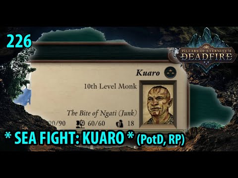 Pillars of Eternity 2 Deadfire Turn-Based Path of the Damned ★ BATTLE KUARO (5.0 Roleplay) #226