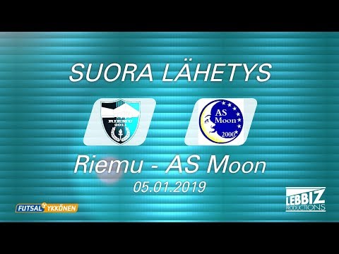05.01.2019 Riemu - AS Moon klo 18.30 Futsal-Ykkönen