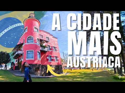 CHOCANTE! A Áustria que Escondem no Brasil! 🇧🇷 (Treze Tílias SC)
