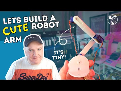 YouTube Thumbnail for Building a Cute Robot Arm: A Fun DIY Project from Scratch!