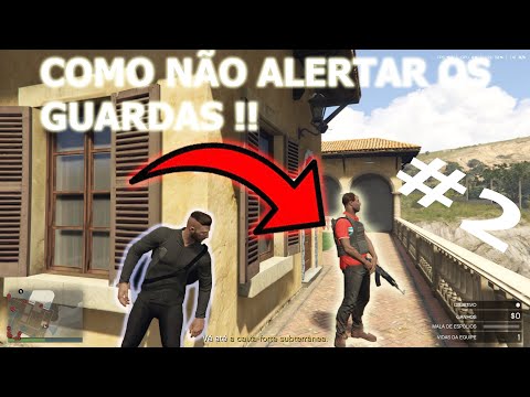 COMO NÃO ALERTAR OS GUARDAS NO GOLPE DE CAYO PERICO 3 CAMINHOS GUIA COMPLETO - GTA 5 ONLINE