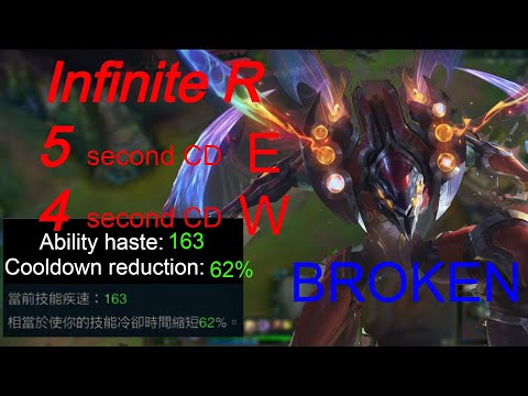 has 62% CDR Kha'zix in pre season(10.23) gone too far?