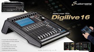 Video thumbnail for รีวิว Studiomaster digiLive16 ดิจิตอลมิกเซอร์รุ่นยอดฮิต ใช้งานง่ายสุดๆ | Audiocity Review EP 218 by AUDIOCITY