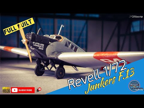 Junkers F.13 Revell 1/72 Full Built #modelling #airbrushing #revell