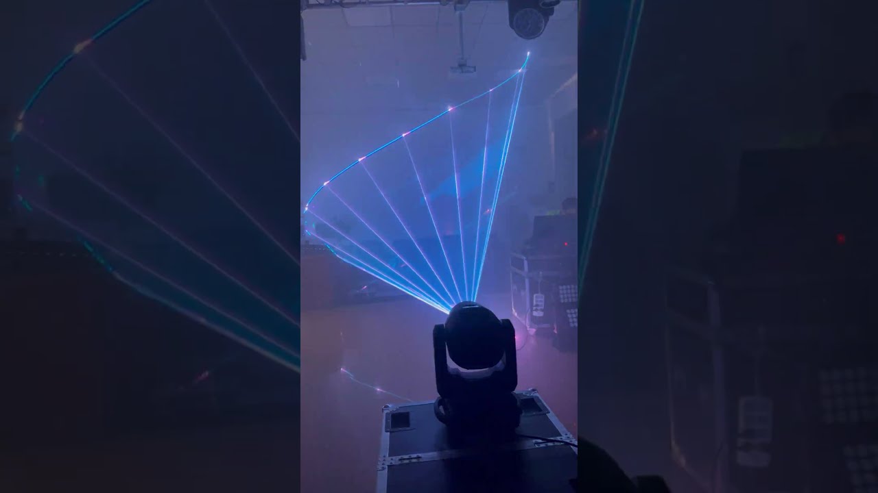 10W RGB Moving Head Laser Light – Transform Events with Vivid Beams
