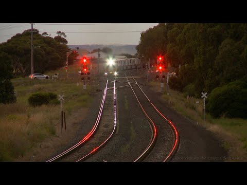 Pacific National 6MP4 Crosses SCT 7922V (29/1/2021) - PoathTV Australian Freight Trains & Railways