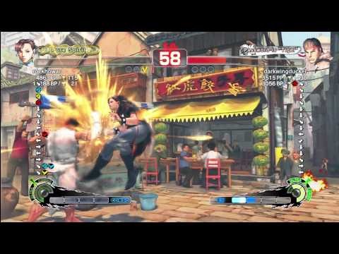 SSF4 AE [Chun Li] rockhowar vs darkwingducker [Ryu]