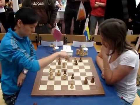 2010-09-15 Zhu Chen - Maria Muzychuk World Woman Chess Blitz