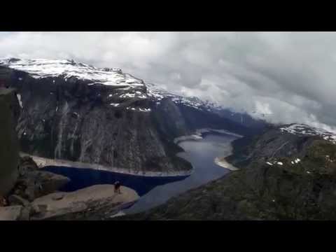 Trolltunga (Norway) with Quadrocopter Dr