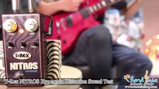 Video thumbnail for T-Rex NITROS Hypergain Distortion Sound Test By  CT Music Shop by CT Music Shop / Chordtabs