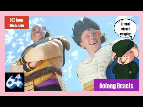 Pokemon Card Scouters?! | Oolong Reacts | The Saiyan Saga In 5 Minutes (Dragonball Z Live Action)