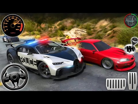 Police Car Chase Simulator 3D Game - Real Cop Cars Driving Simulator 2025 - Android GamePlay