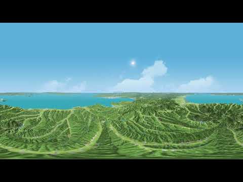 [Laboratório de mapas] Vídeo panorâmico de 360° VR "Oita Geopark"