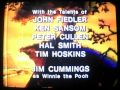 Closing To The New Adventures Of Winnie The Pooh Wind Some Lose Some 1990 VHS