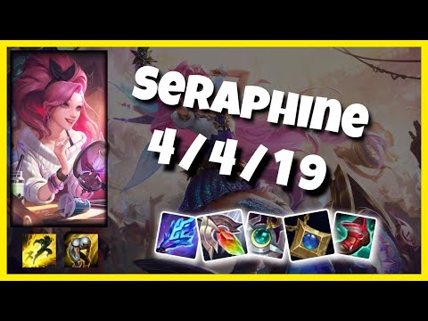 Seraphine vs Nautilus KOREAN Challenger SUPPORT (4/4/19) - v11.2
