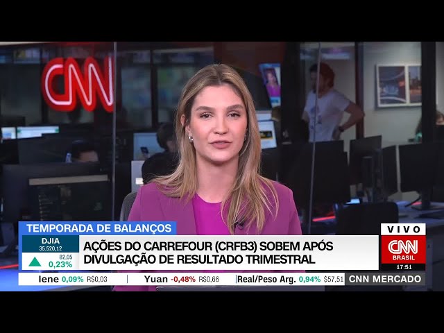 Ações do Carrefour sobem após resultado trimestral | CNN MERCADO – 26/07/2023