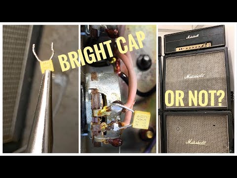 This is how the Bright Cap Influences the Tone of Your Marshall Super Lead!